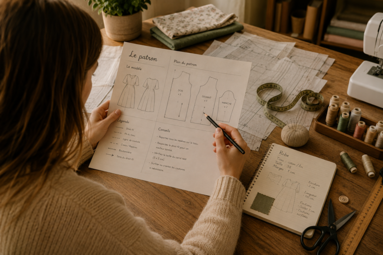 Création couture sur mesure réalisée par Lizéa Créa en Haute-Corse